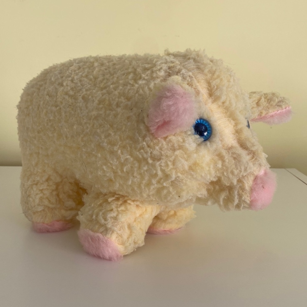 Vintage Bantam Toys Stuffed Pig